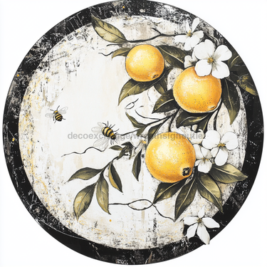 Lemon Sign, Everyday Sign, DCO-13023, Sign For Wreath, 10